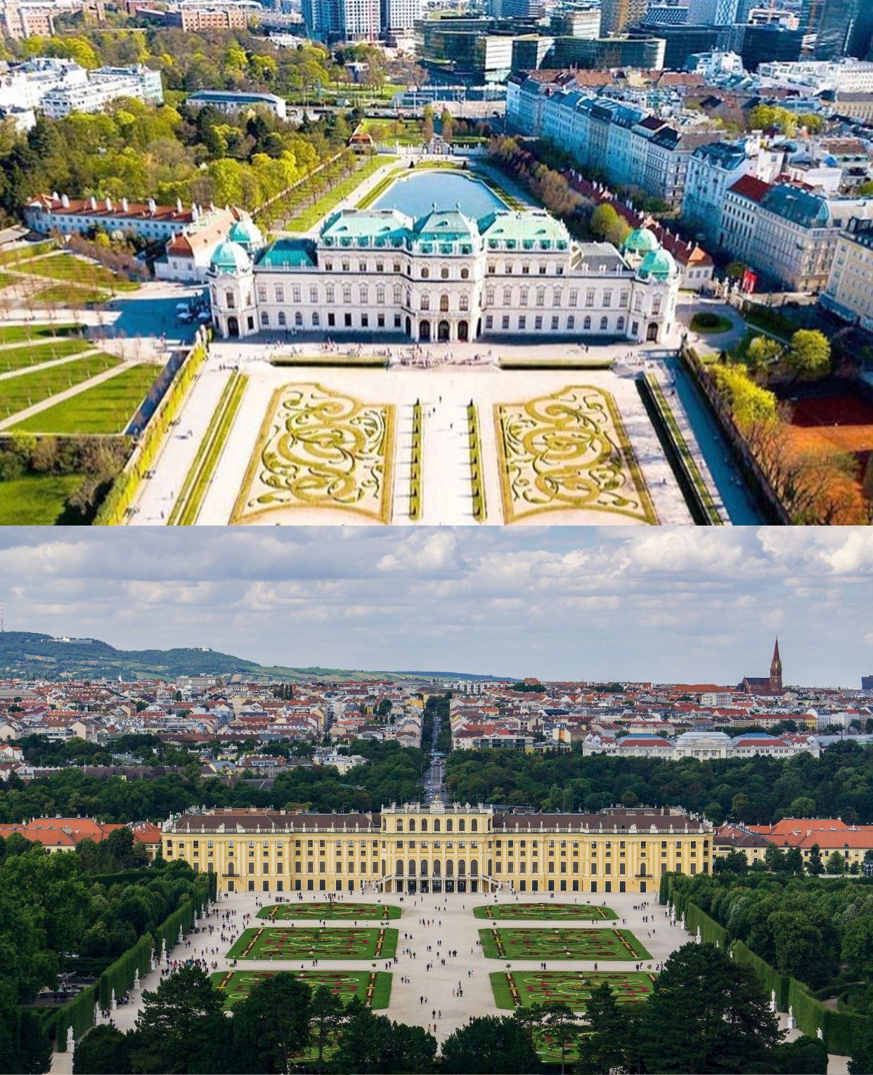 Schönbrunn Palace vs Belvedere Palace ! Which of these two palaces are most worth visiting
